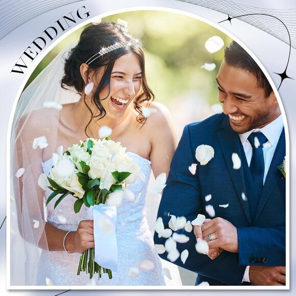 10 Pcs Silver Tiara Crowns Women Wedding Hair Accessories Bridal Bridal main image 5